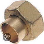 Plieger Soldeerkoppeling 3/4 x 15mm Messing 2 delig