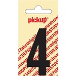 Pickup Pickup cijfer 4 nobel zwart 60mm