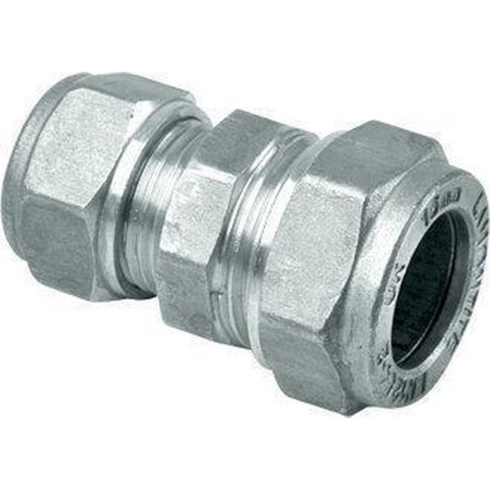 Plieger Nikkel Knelkoppeling‚ 12X10‚