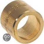 Plieger Messing ,Soldeerring 12 x10mm