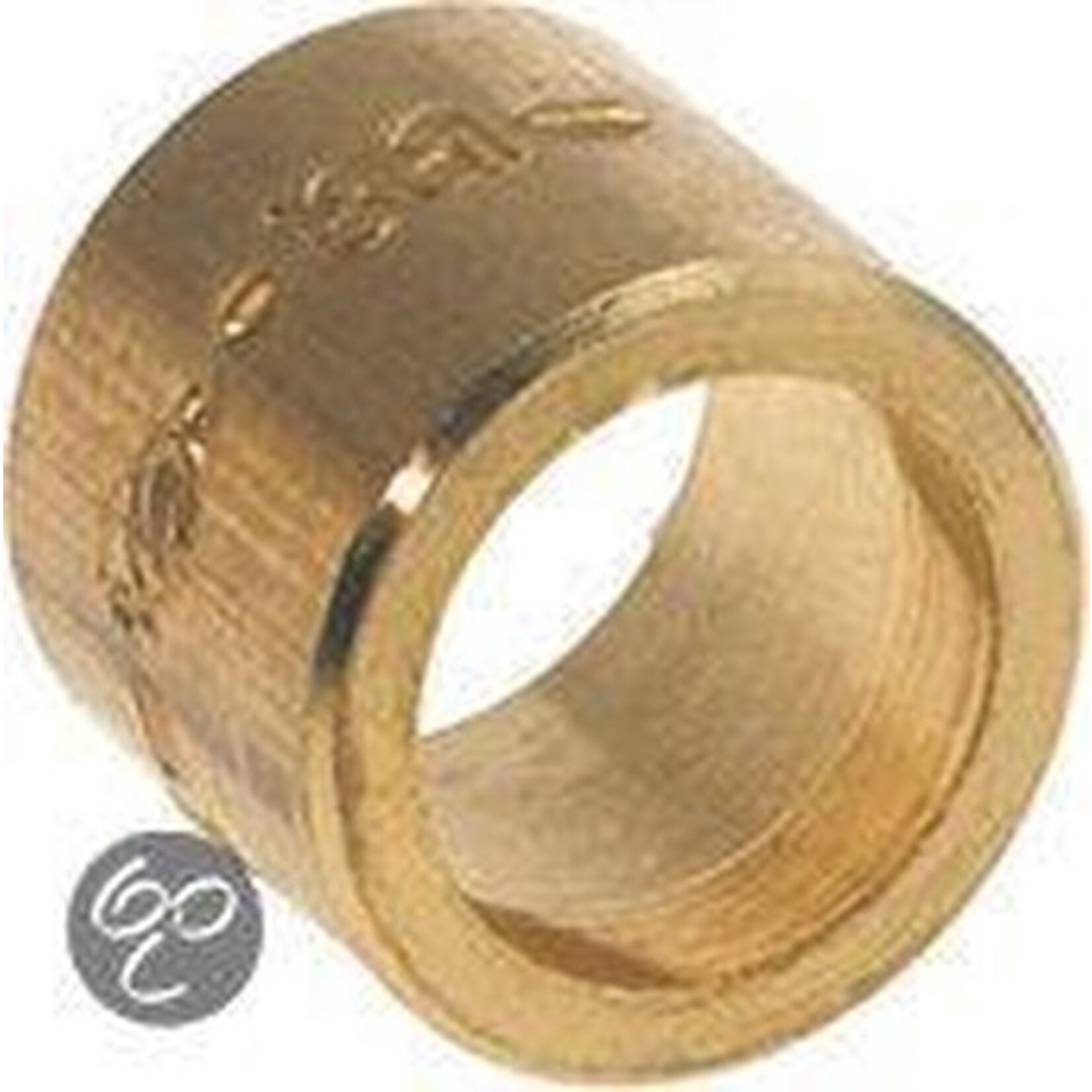 Plieger Messing ,Soldeerring 12x10mm
