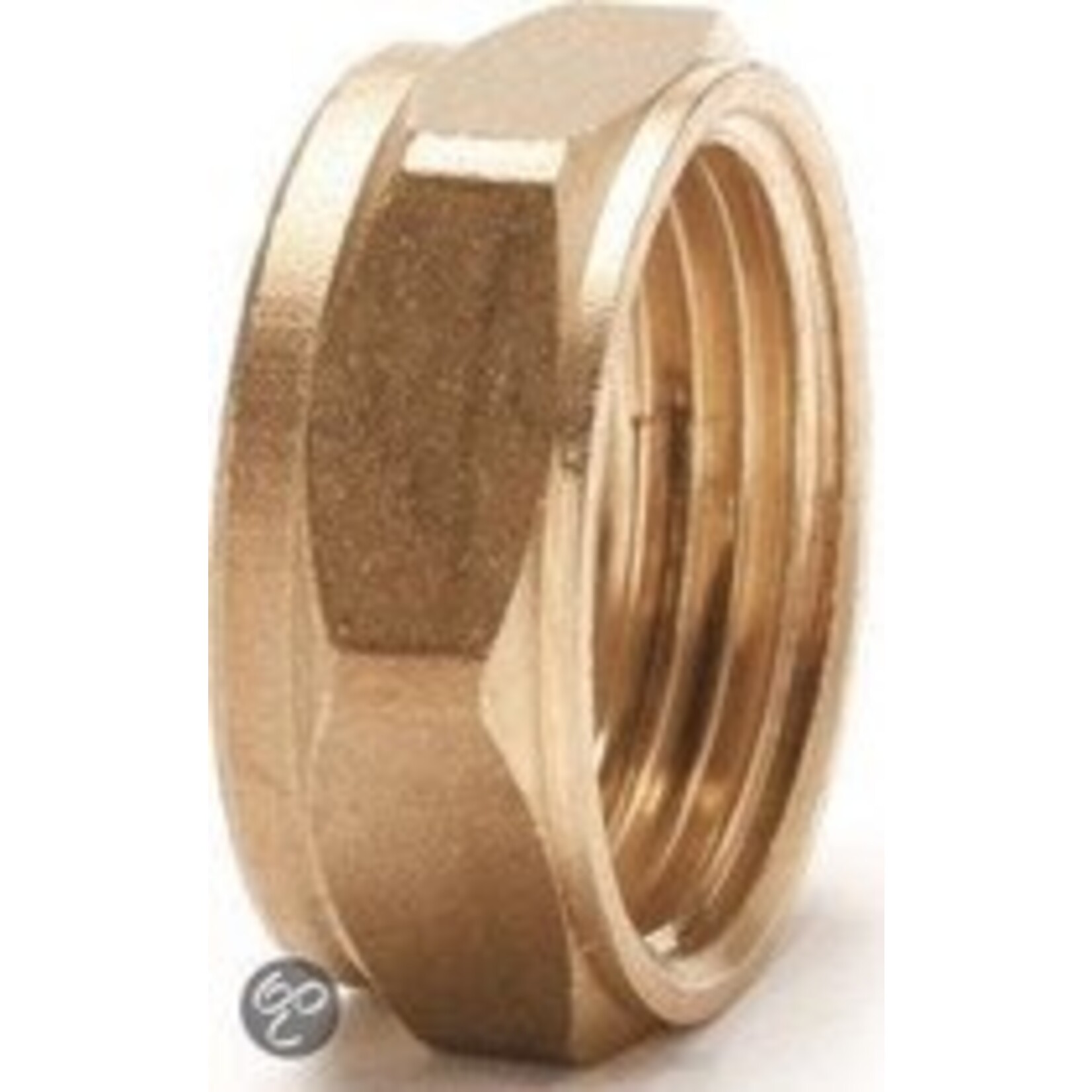 Plieger Wartelmoer 12 mm Messing 4 stuks