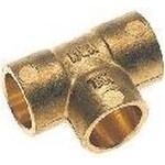 Plieger Soldeer T-stuk 15x12x15mm, messing