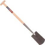 Talen Tools Spade met zwanen hals - geslepen - Steel 76cm