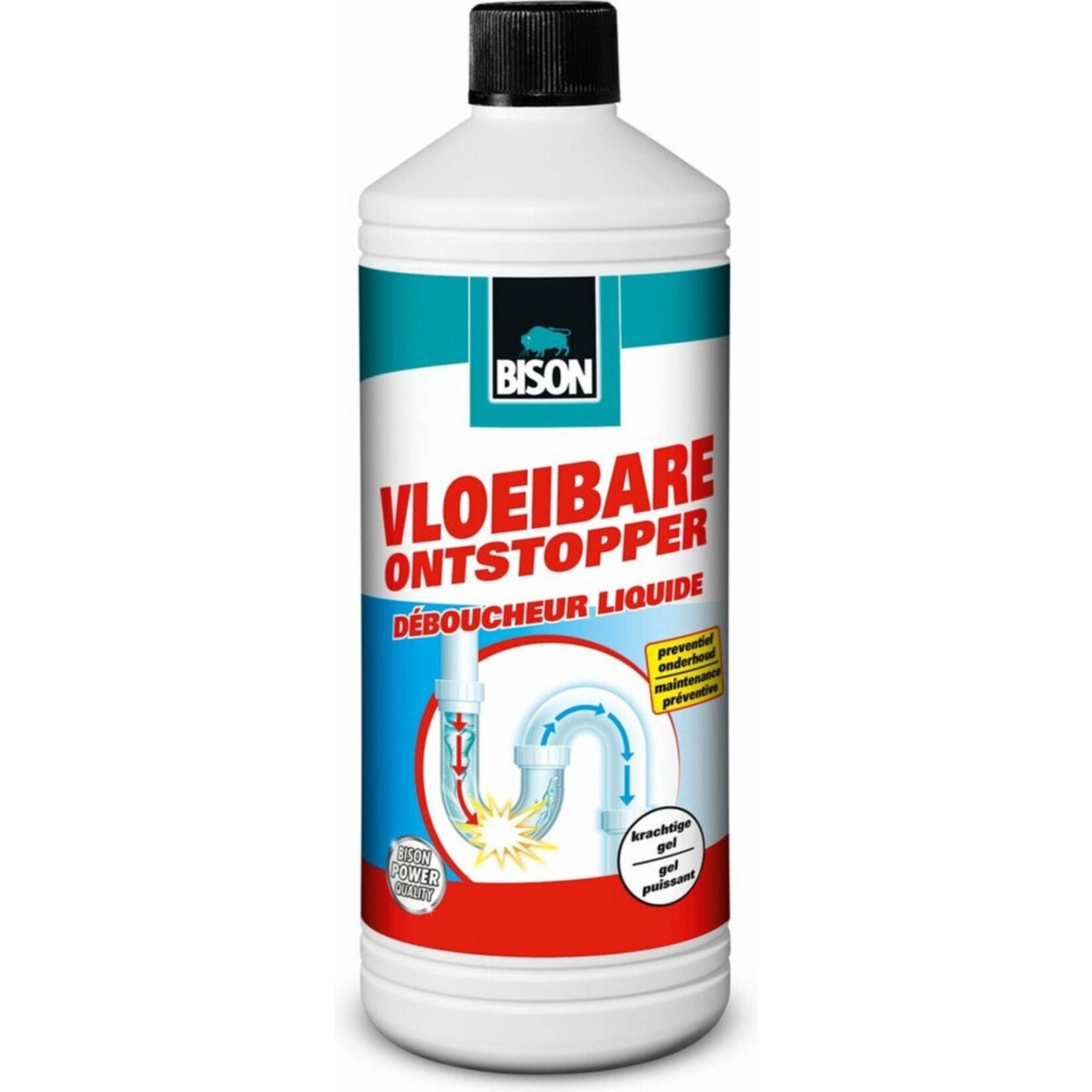 Bison Vloeibare ontstopper - 500 ml