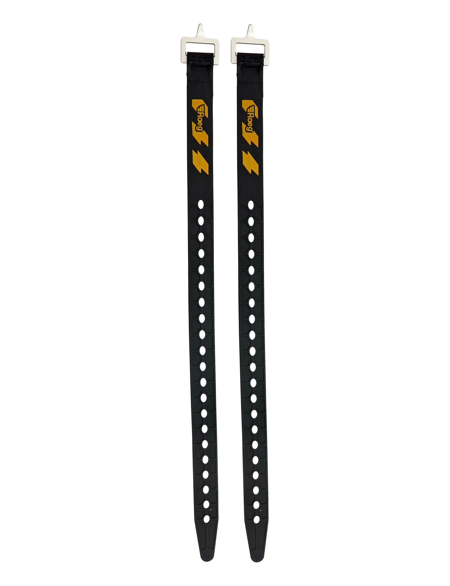 Flexible straps 46 cm black/yellow