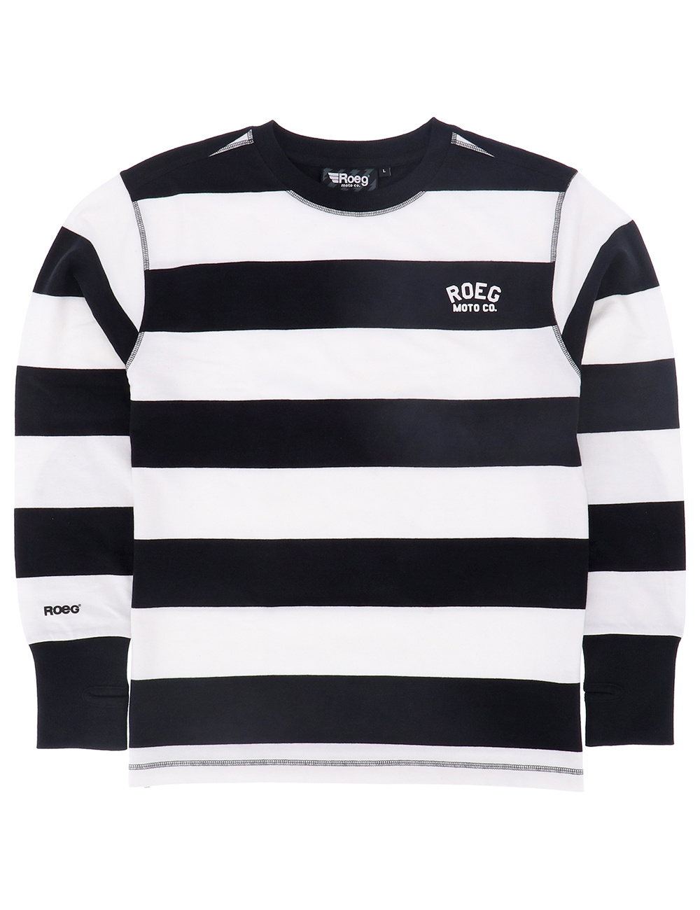 Roeg Ricky jersey white/black - Roeg BV