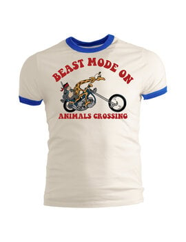 13 and a half Beast Mode ringer t-shirt