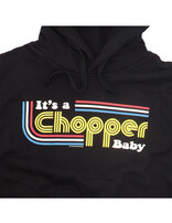 13 and a half It's a chopper baby hoodie