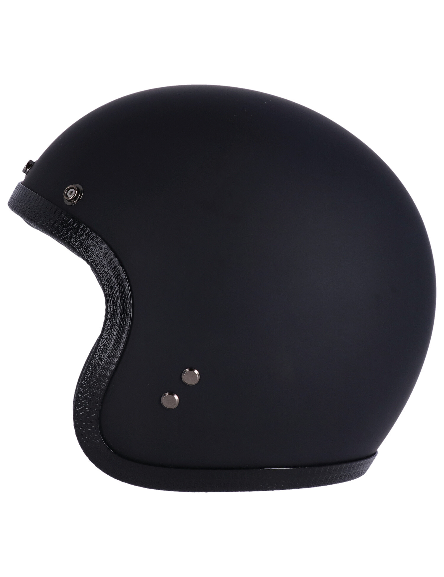 13 and a half Skull bucket helmet matte black