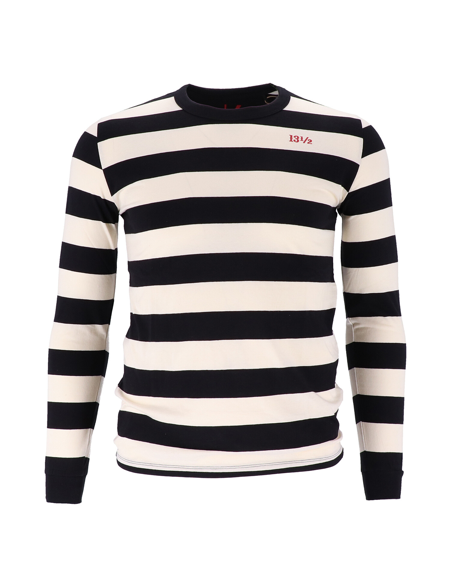 13 and a half Behind Bars longsleeve white/black