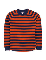 13 and a half Waffle jersey orange/navy