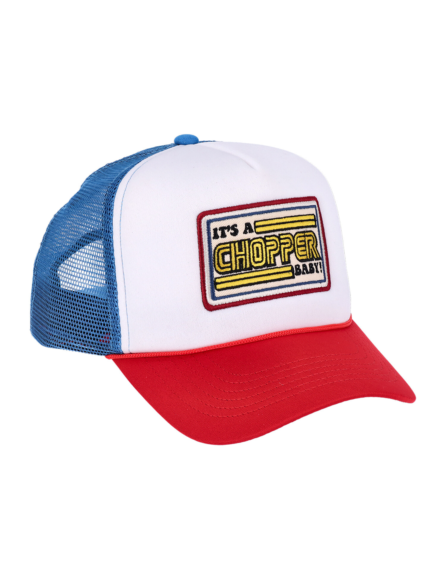 13 and a half IACB trucker cap white/blue/red