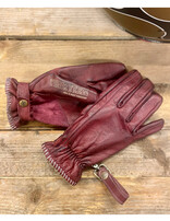 13 and a half Loud Ride gloves burgundy