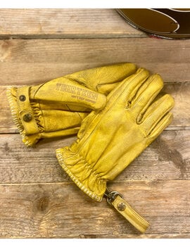 13 and a half Loud Ride gloves yellow