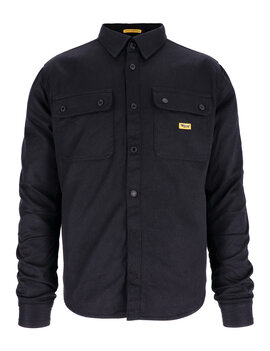 Roeg Chris wax overshirt black