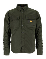 Roeg Chris wax overshirt army