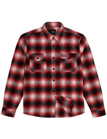 Roeg Blaze flannel shirt red