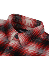 Roeg Blaze flannel shirt red