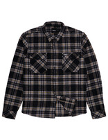 Roeg Blaze flannel shirt grey