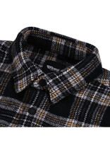 Roeg Blaze flannel shirt grey
