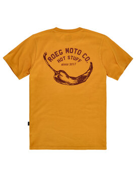Roeg Pepper t-shirt ochre