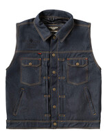 13 and a half WCC x 13 1/2 Dominator RAW denim riding vest