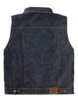 13 and a half WCC x 13 1/2 Dominator RAW denim riding vest