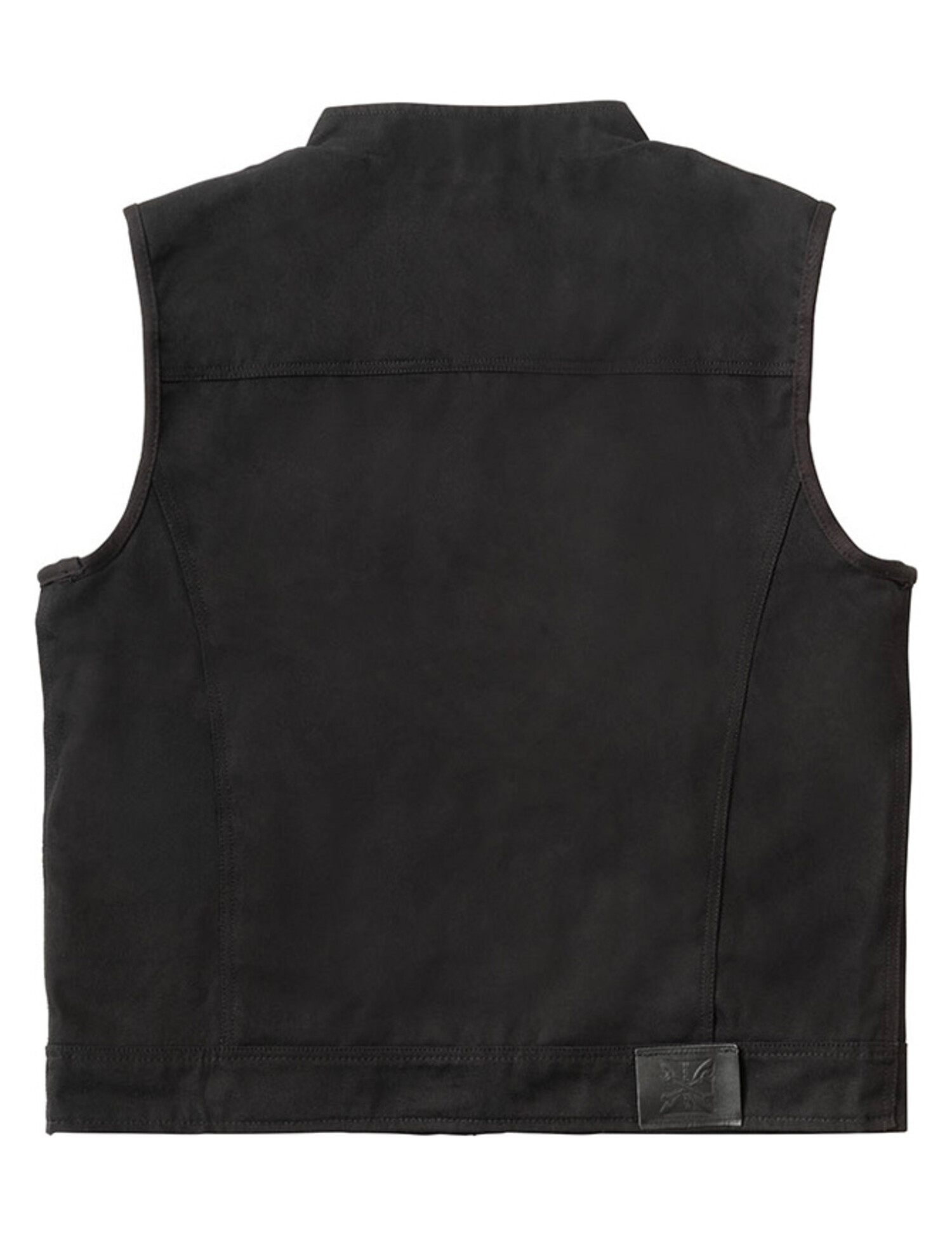 13 and a half WCC x 13 1/2 Dominator black canvas riding vest