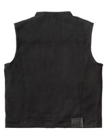 13 and a half WCC x 13 1/2 Dominator black canvas riding vest