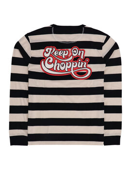 13 and a half KOC long sleeve black/white
