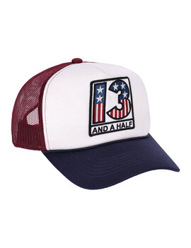 13 and a half Americana trucker cap