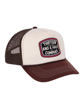 13 and a half Outlaw club trucker cap brown