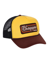 13 and a half IACB trucker cap brown/yellow