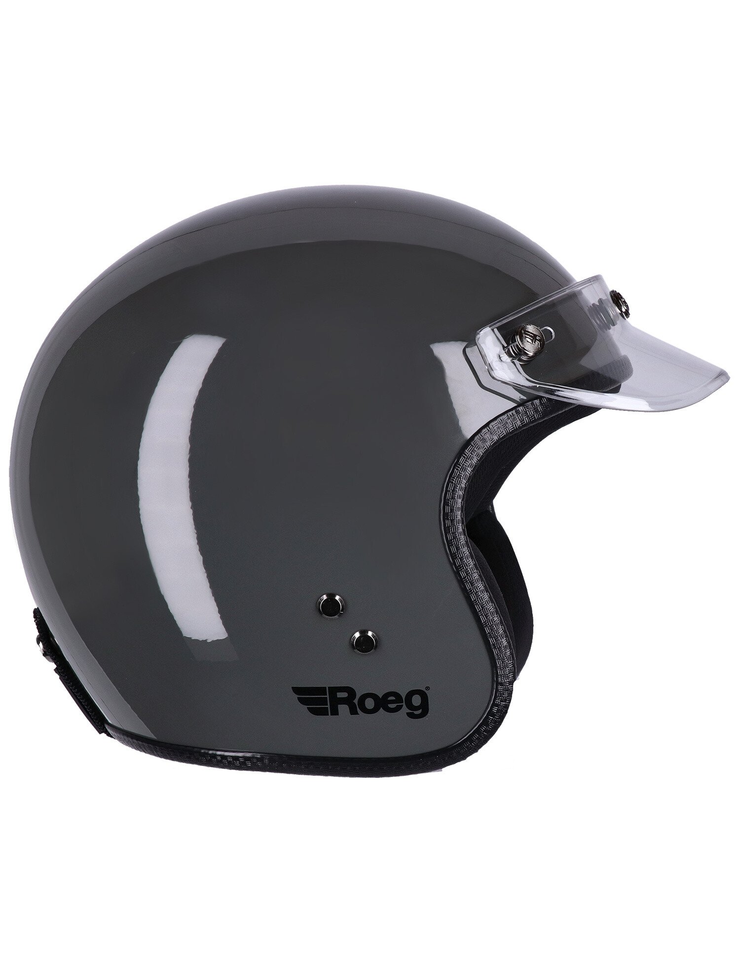 Roeg Jett translucent peak clear