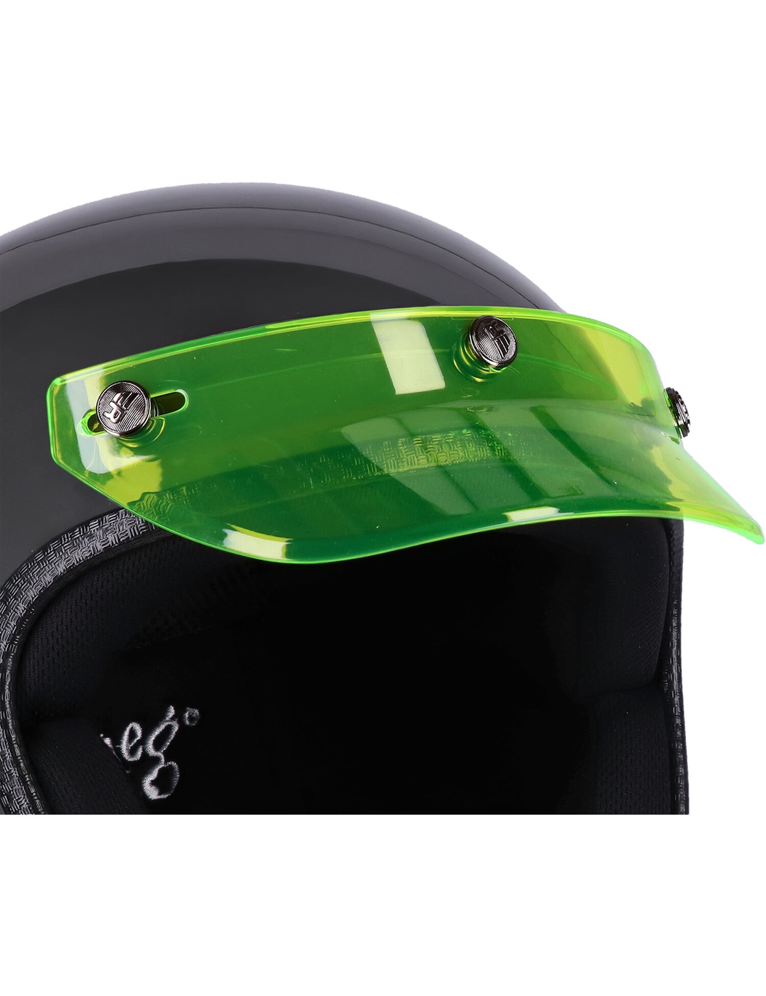 Roeg Jett translucent peak yellow