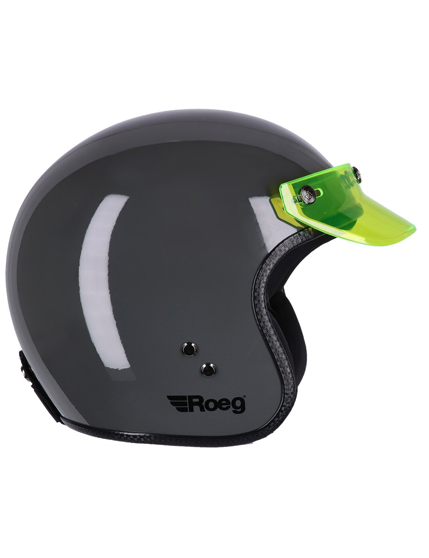 Roeg Jett translucent peak yellow