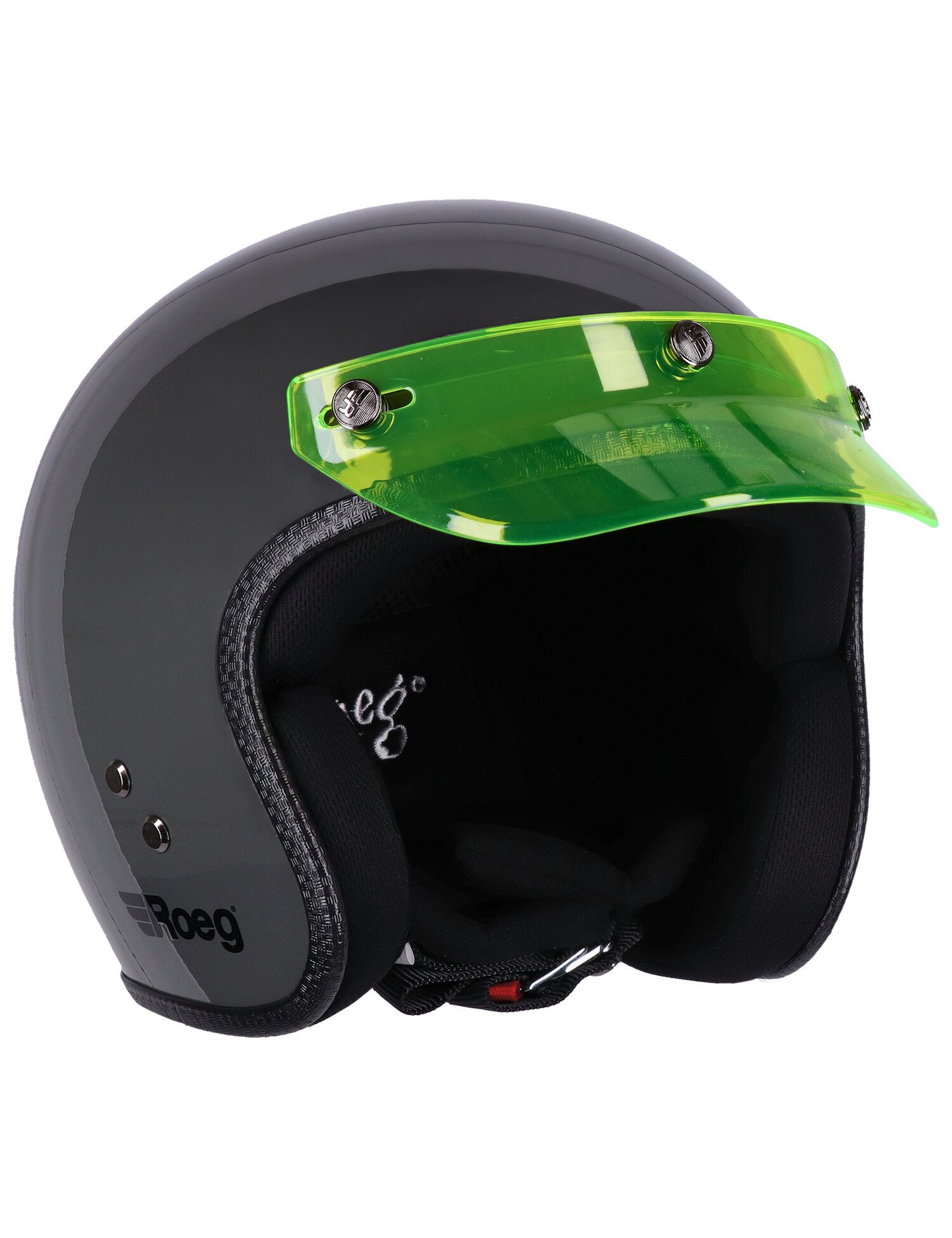 Roeg Jett translucent peak yellow