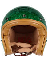 13 and a half Skull bucket helmet Lucky clover