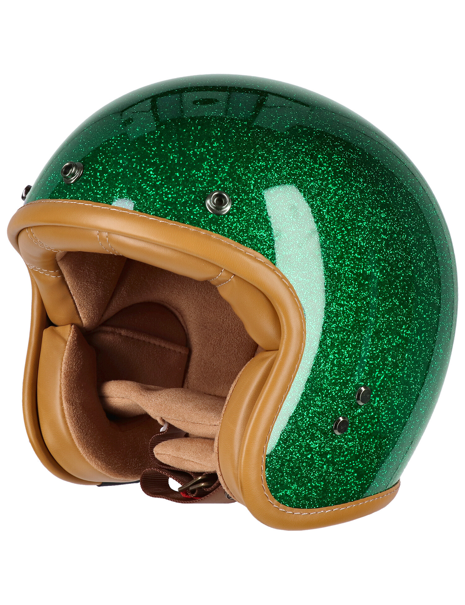 13 and a half Skull bucket helmet Lucky clover