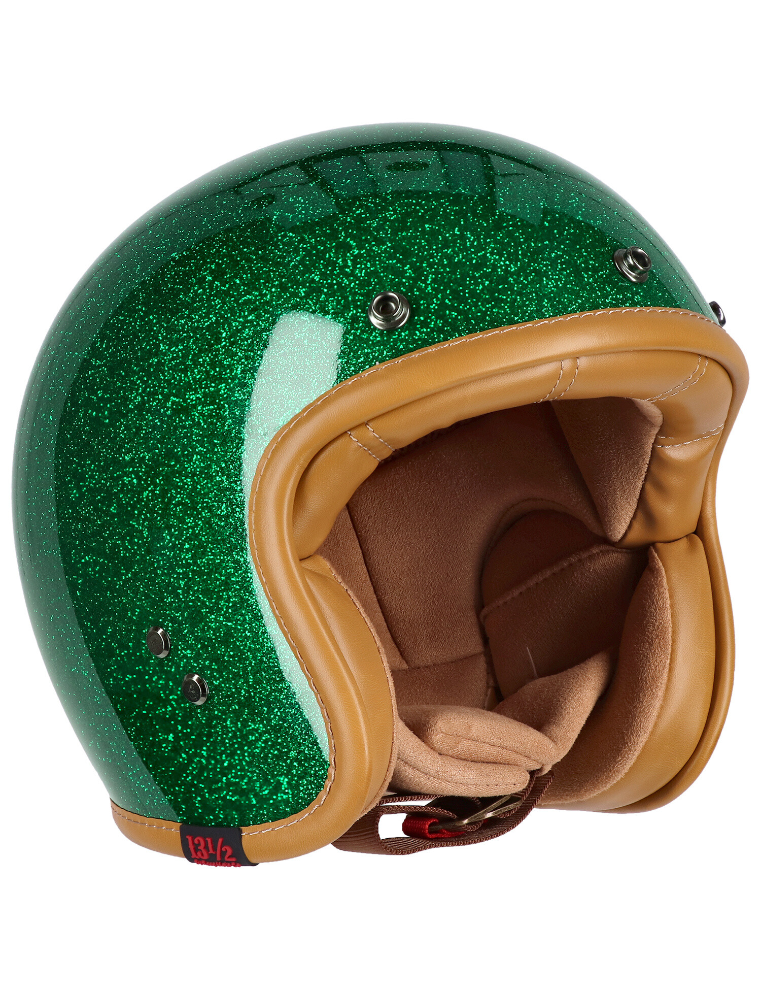 13 and a half Skull bucket helmet Lucky clover