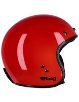 Roeg JETT helmet flaming red gloss