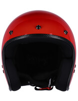 Roeg JETT helmet flaming red gloss