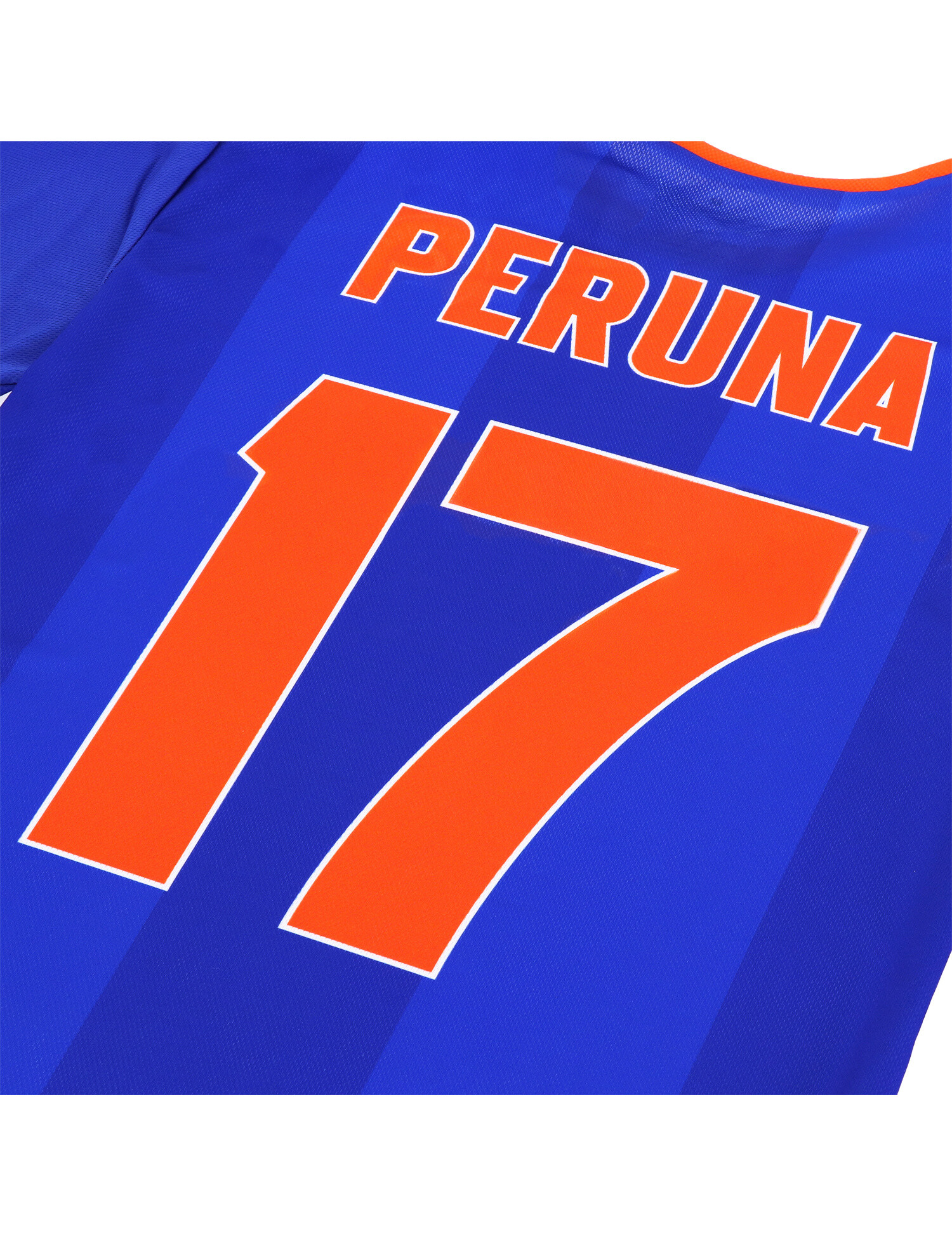 Roeg Peruna LE football jersey