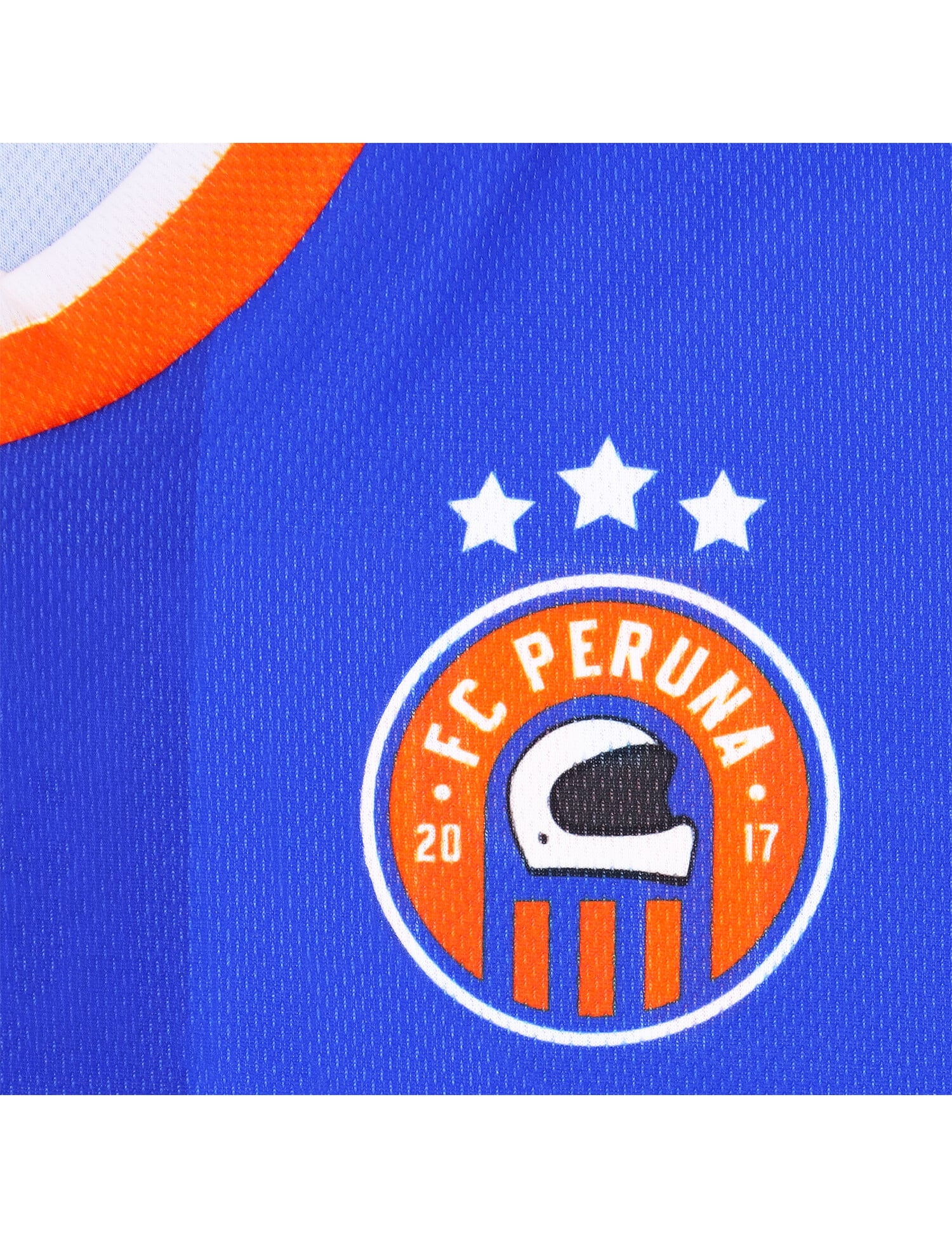 Roeg Peruna LE football jersey
