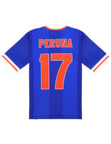 Roeg Peruna LE football jersey