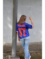 Roeg Peruna LE football jersey