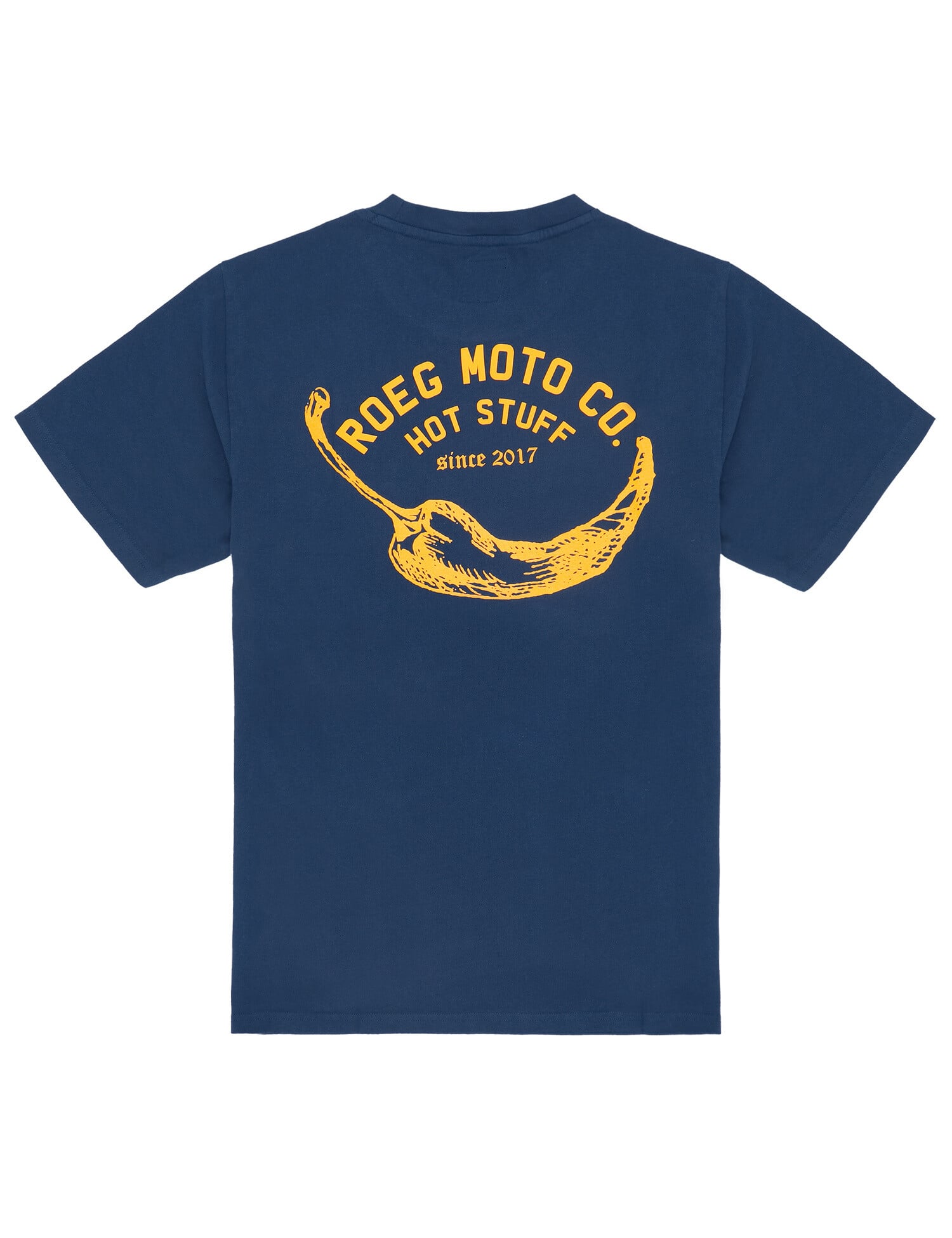 Roeg Pepper t-shirt navy