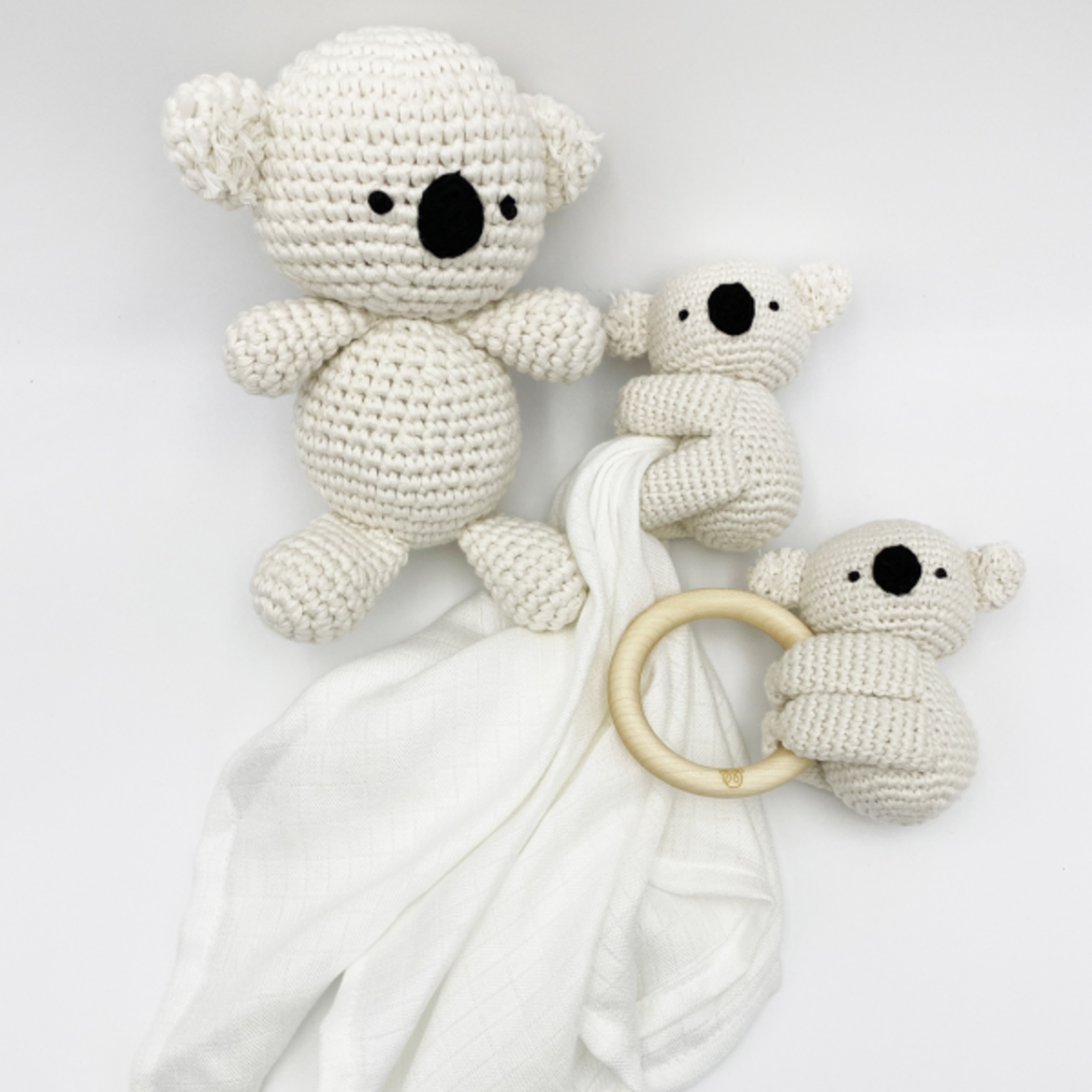 Maylily Rattle-teether Koala - cream