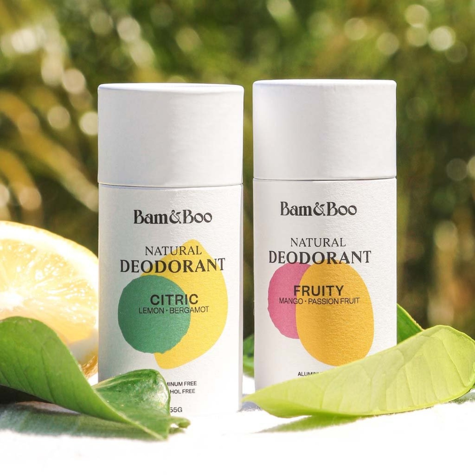 Bam&Boo NATURAL DEODORANT | Citric - Lemon & Bergamot